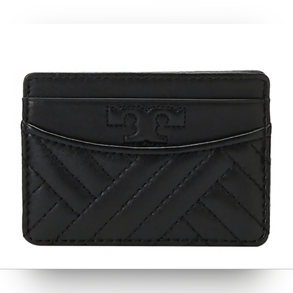Tory Burch Accessories - Tory Burch Alexa Card Case - Black